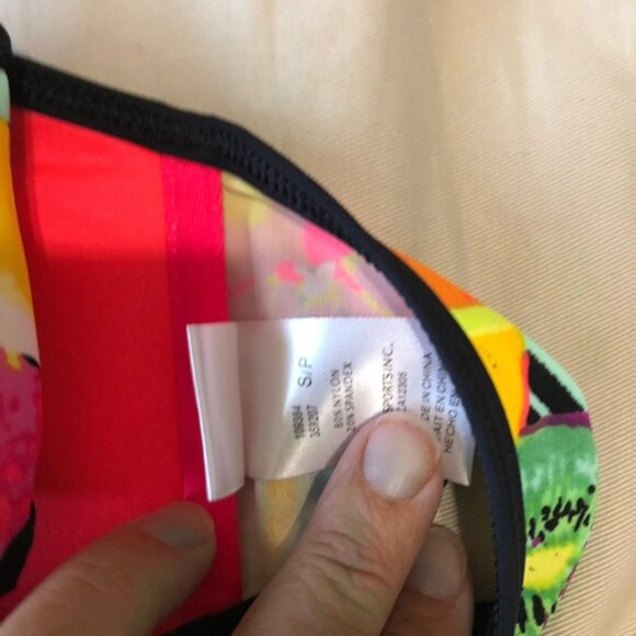 Body Glove tutti Colorful Fruit Print Bikini Set small top xsmall bottoms - Picture 9 of 11